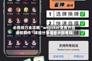 必胜技巧全攻略“wepoker免费开挂透视软件”详细分享装挂步骤教程