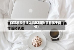 西安属疫情什么地区管理(西安属于疫情)