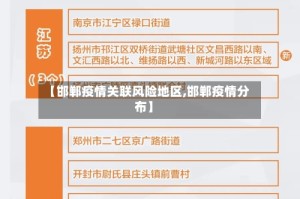 【邯郸疫情关联风险地区,邯郸疫情分布】