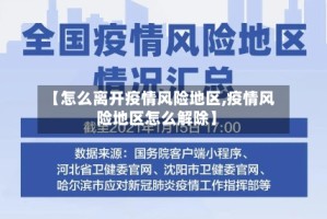 【怎么离开疫情风险地区,疫情风险地区怎么解除】