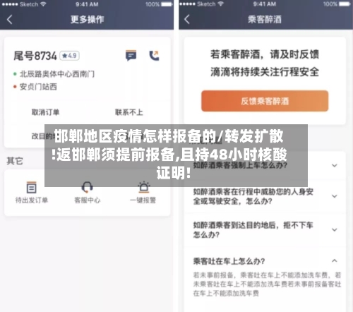 邯郸地区疫情怎样报备的/转发扩散!返邯郸须提前报备,且持48小时核酸证明!-第2张图片
