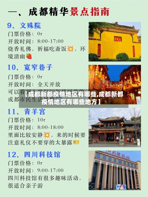 【成都新都疫情地区有哪些,成都新都疫情地区有哪些地方】-第1张图片