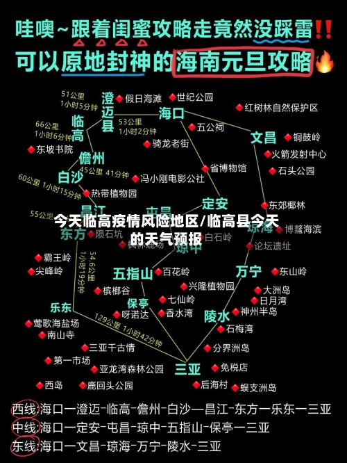 今天临高疫情风险地区/临高县今天的天气预报-第2张图片