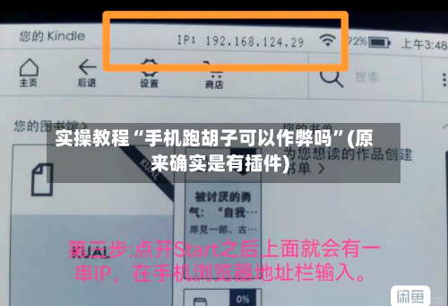 实操教程“手机跑胡子可以作弊吗”(原来确实是有插件)-第2张图片