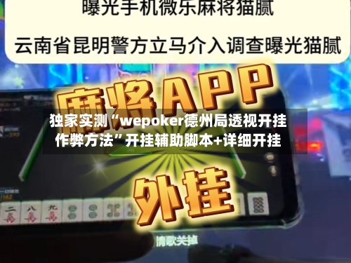 独家实测“wepoker德州局透视开挂作弊方法”开挂辅助脚本+详细开挂-第2张图片