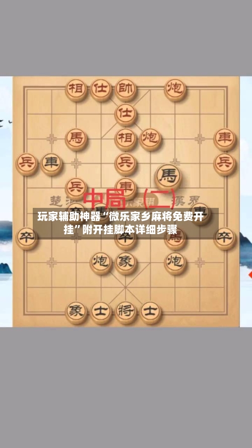 玩家辅助神器“微乐家乡麻将免费开挂	”附开挂脚本详细步骤-第2张图片