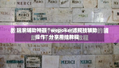 玩家辅助神器“wepoker透视挂辅助操作	”分享用挂教程-第1张图片