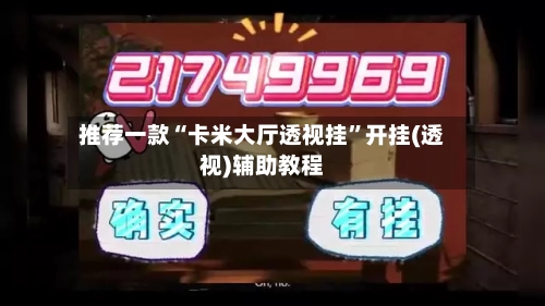 推荐一款“卡米大厅透视挂”开挂(透视)辅助教程-第3张图片