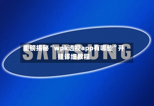 重磅揭秘“wpk透视app有哪些”开挂详细教程-第1张图片