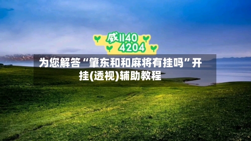 为您解答“肇东和和麻将有挂吗”开挂(透视)辅助教程-第2张图片