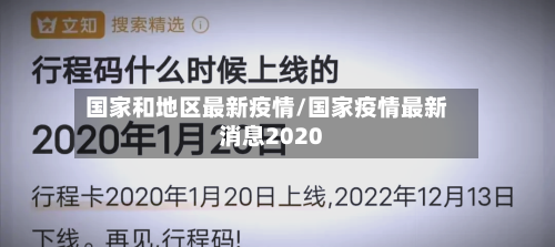 国家和地区最新疫情/国家疫情最新消息2020-第1张图片