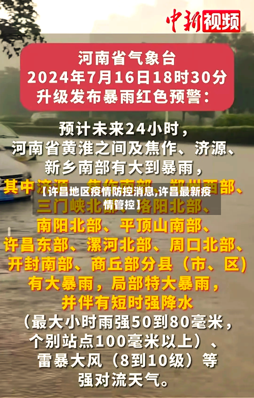 【许昌地区疫情防控消息,许昌最新疫情管控】-第1张图片