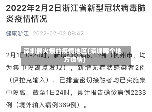 深圳最火爆的疫情地区(深圳哪个地方疫情)-第3张图片