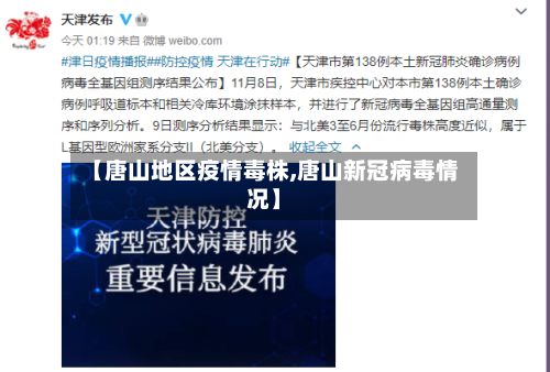 【唐山地区疫情毒株,唐山新冠病毒情况】-第1张图片