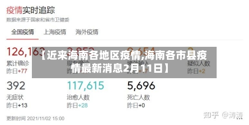 【近来海南各地区疫情,海南各市县疫情最新消息2月11日】-第1张图片