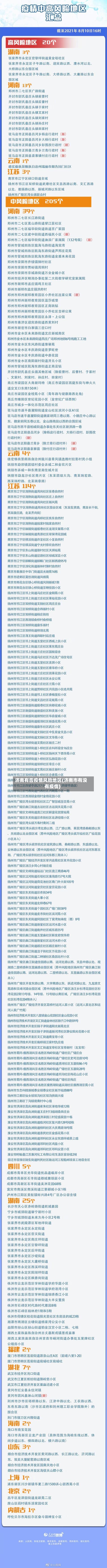 济南有否疫情风险地区(济南市有没有疫情)-第3张图片