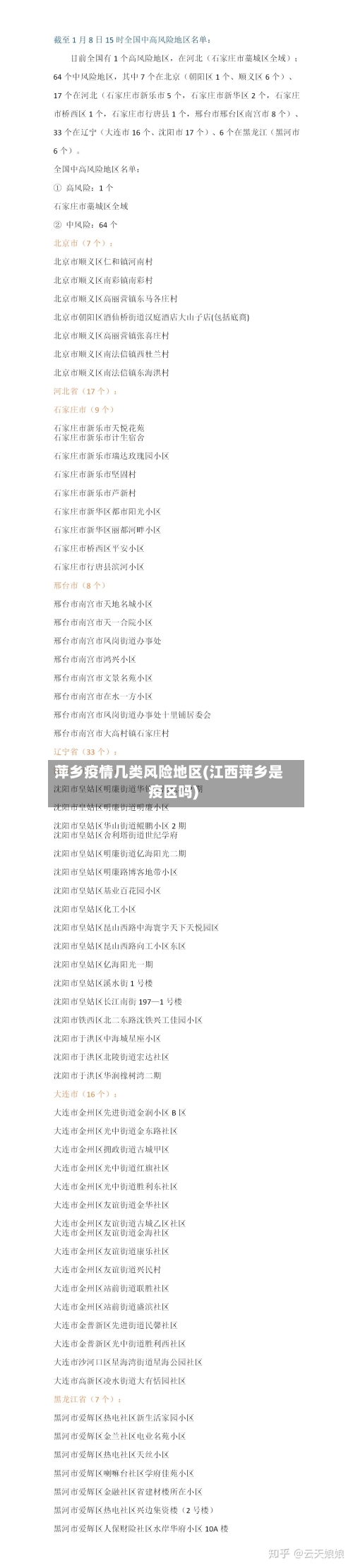 萍乡疫情几类风险地区(江西萍乡是疫区吗)-第3张图片