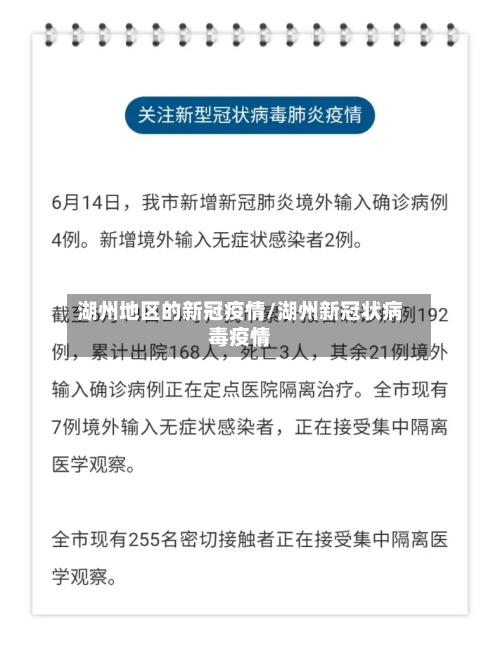 湖州地区的新冠疫情/湖州新冠状病毒疫情-第3张图片
