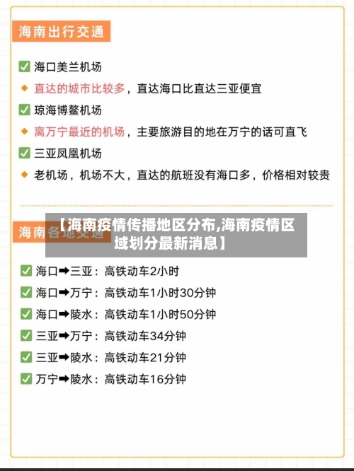 【海南疫情传播地区分布,海南疫情区域划分最新消息】-第1张图片